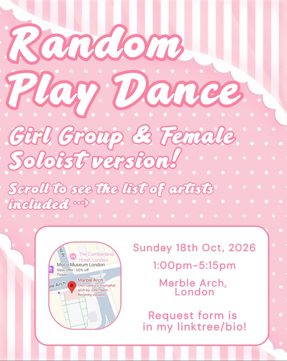 New location! RPD - Random Play Dance