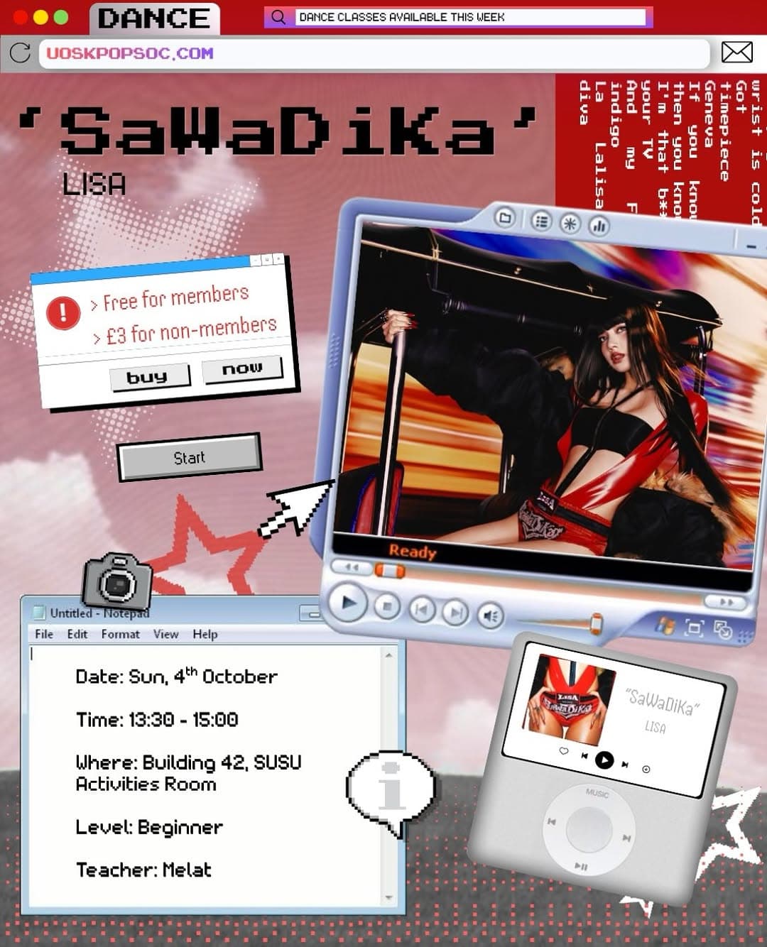 SaWaDiKa - Lisa - dance class - Image 1