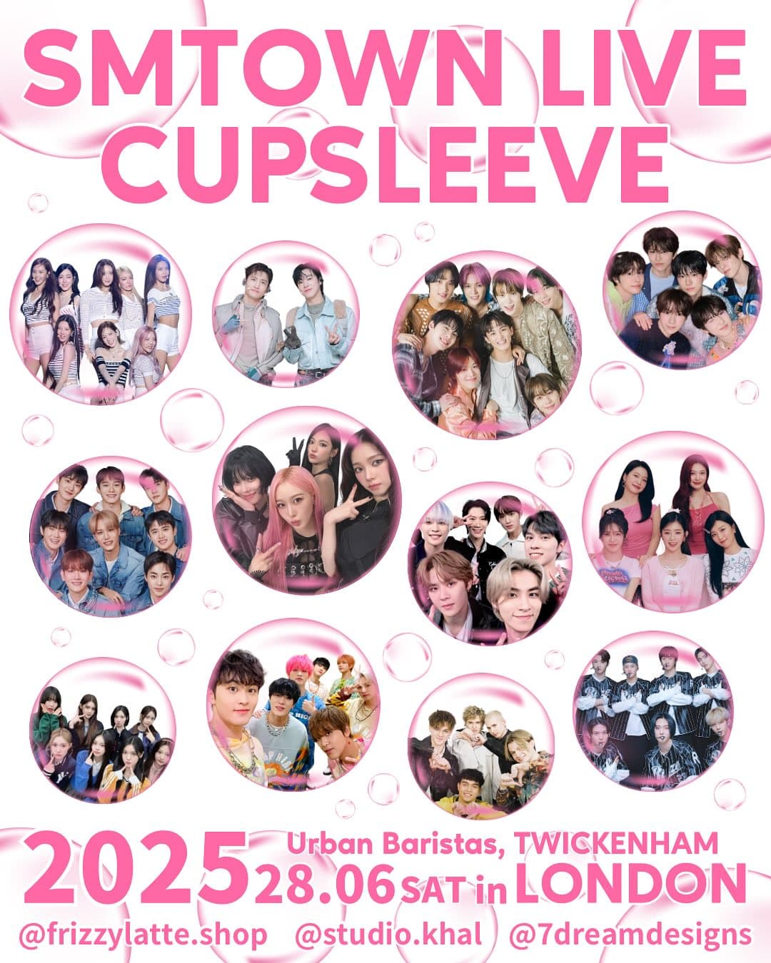 SM TOWN LONDON CONCERT CUPSLEEVE EVENT - Cover image