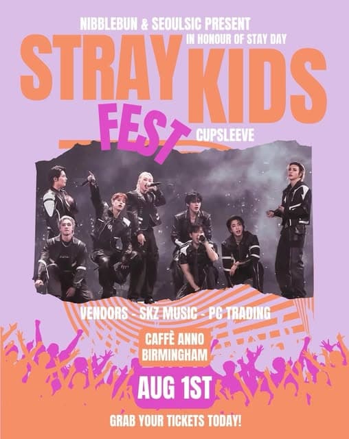 Stray Kids Fest Cupsleeve
