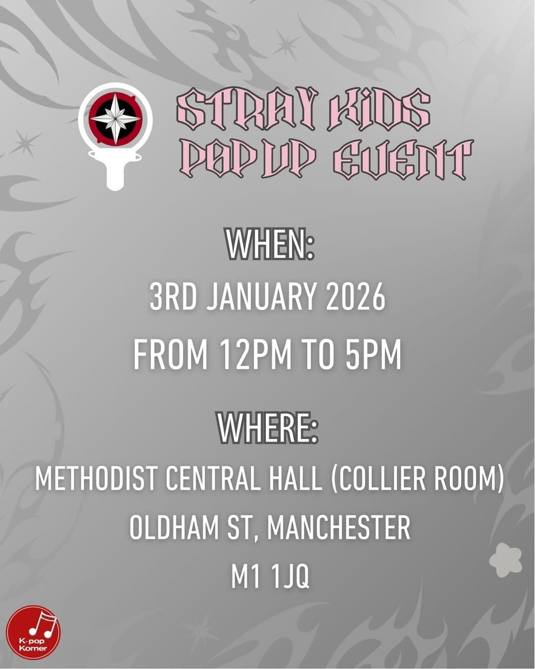 STRAY KIDS K-POP KORNER’S POP UP! MANCHESTER - Image 2