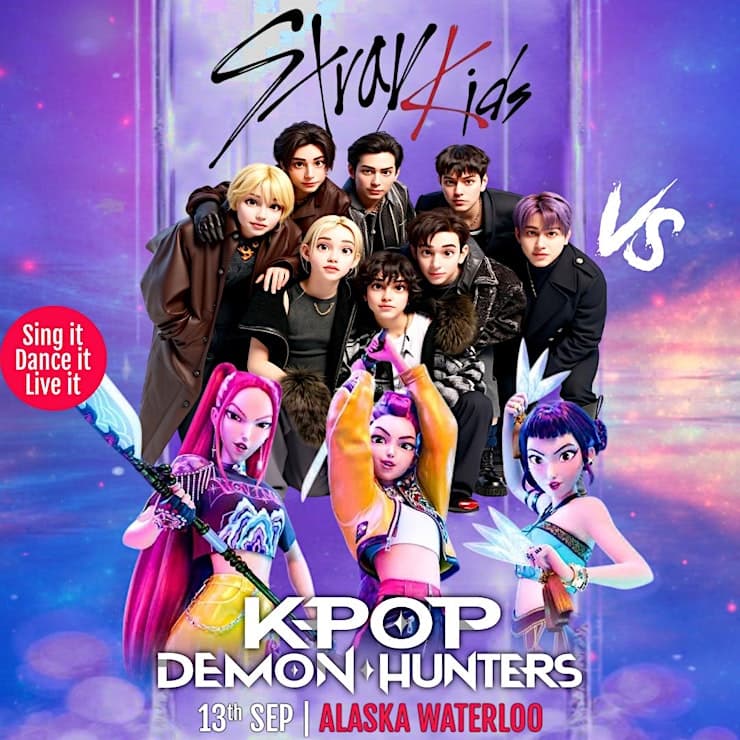 Stray Kids vs KPOP Demon Hunters Fans Party – London, 13 September