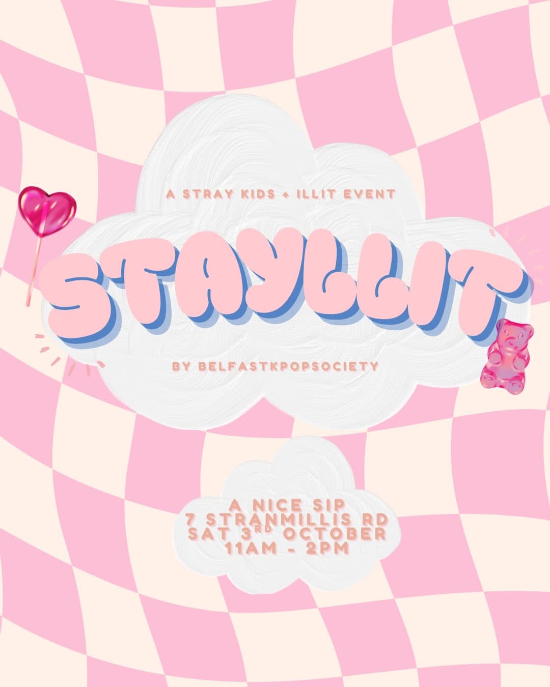 STAYLLIT : A Stray Kids + Illit cupsleeve