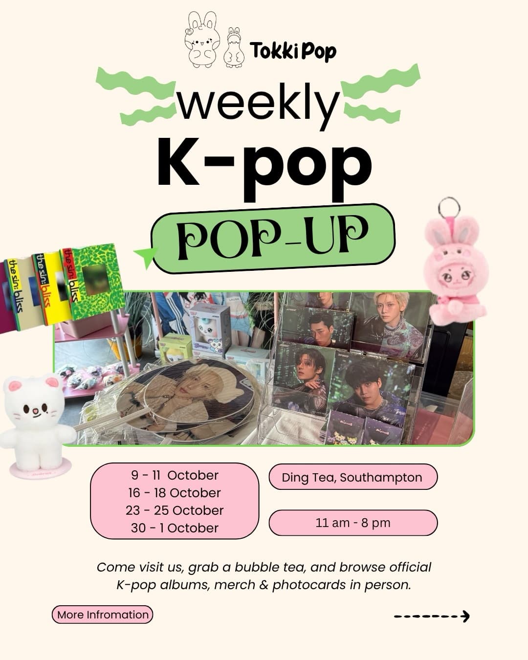 Weekly TokkiPop K-pop Pop-Up - Image 1