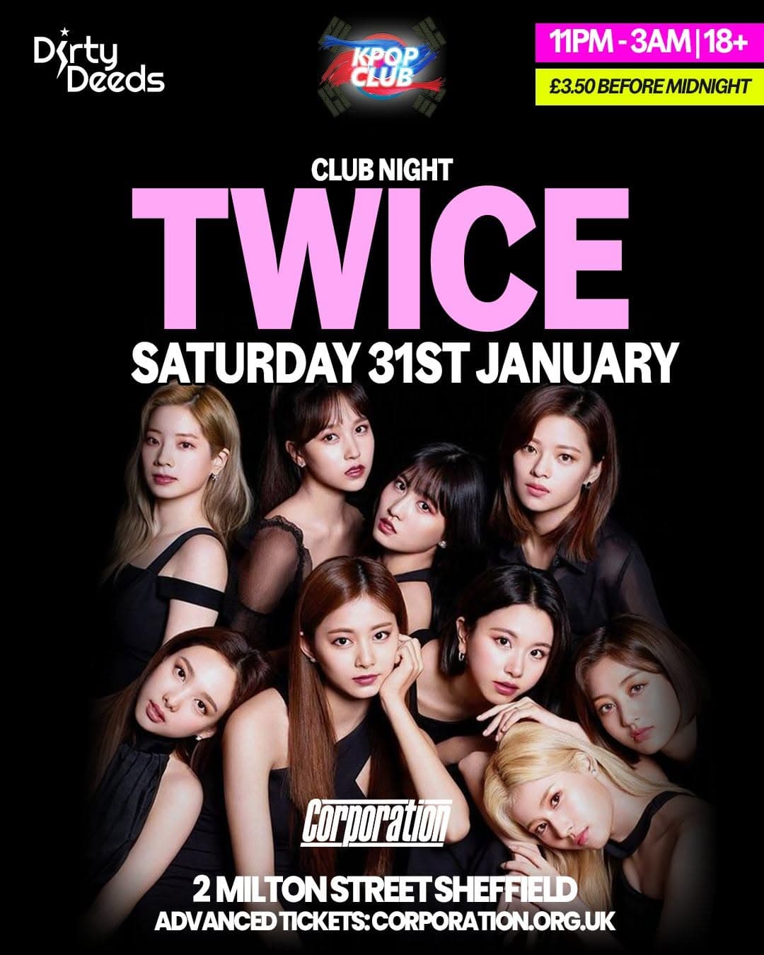 TWICE CLUB NIGHT - Cover image