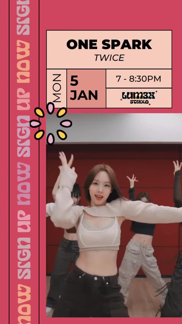 TWICE - ‘ONE SPARK’ - Cover image