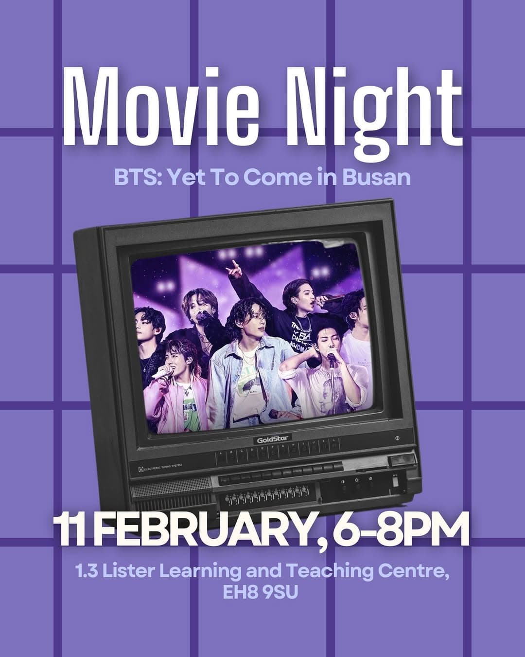 Movie Night: BTS Yet To Come In Busan - Cover image