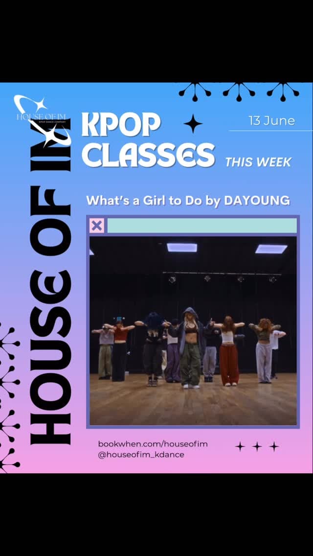 What’s a Girl to Do? K-Pop Dance Class