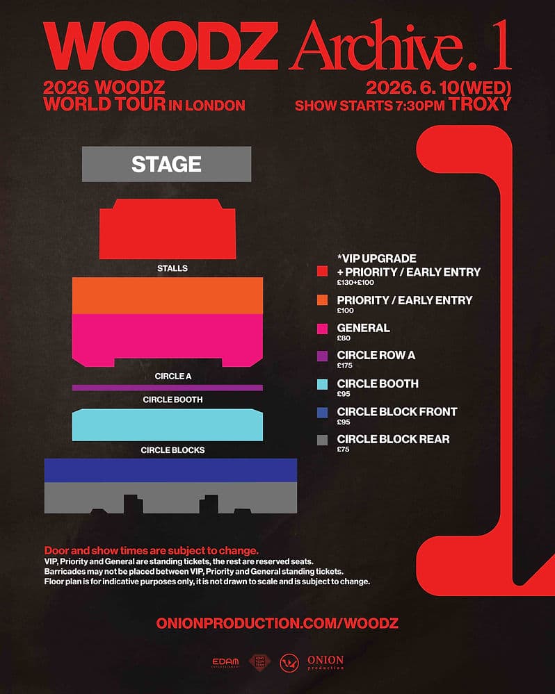WOODZ Archive 1 World tour 2026 - Image 2