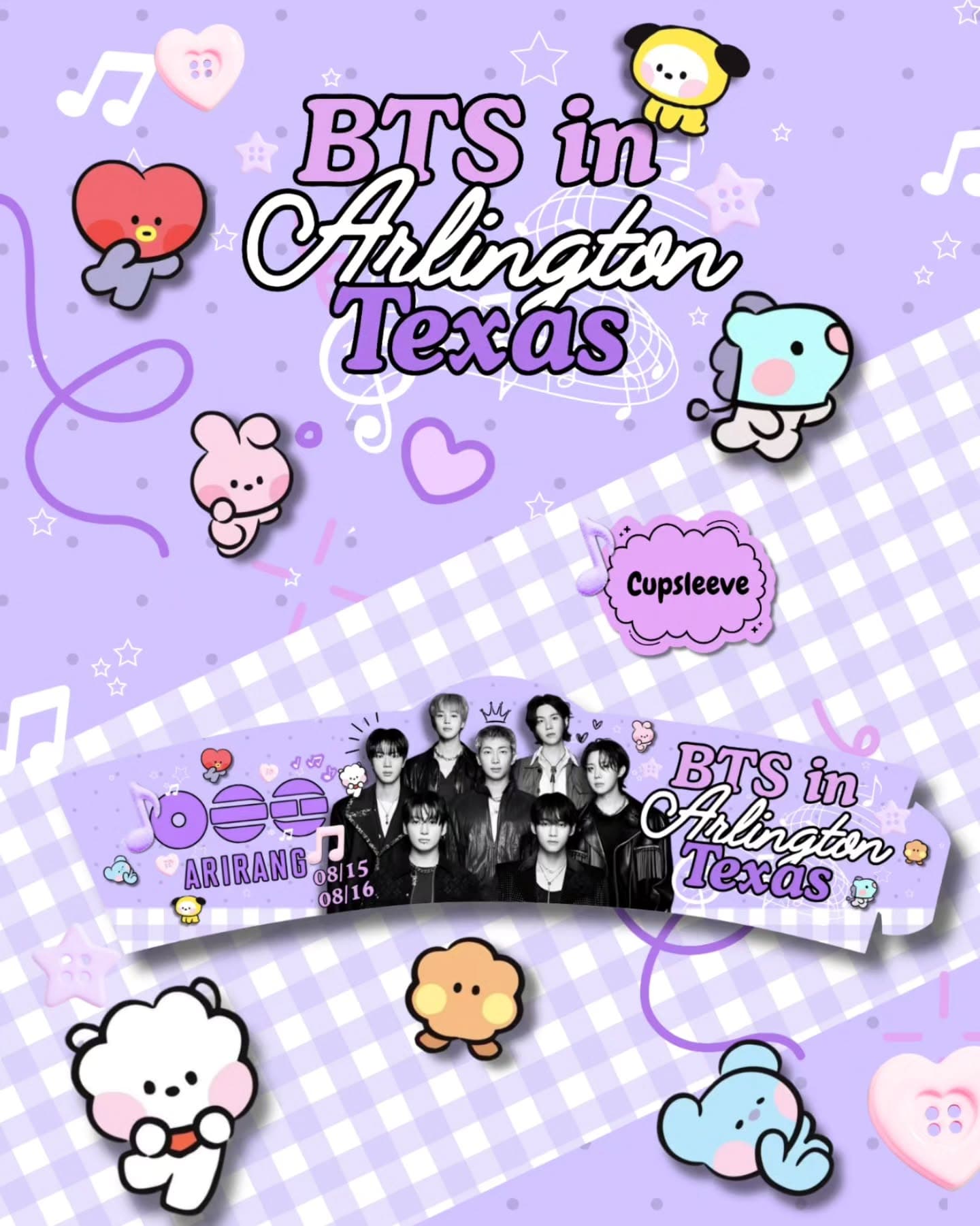 3-Day BTS Cupsleeve Event: Lewisville & Arlington - Image 2