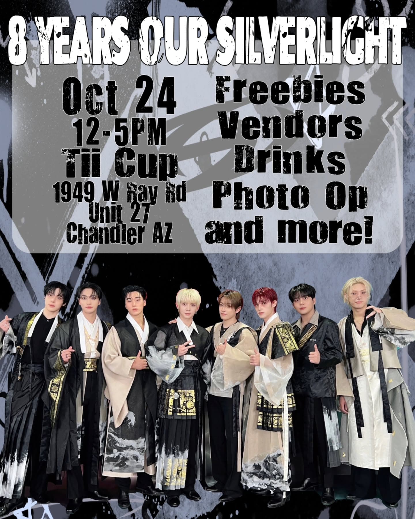 8 Years Our Silverlight - Ateez 8th Anniversary