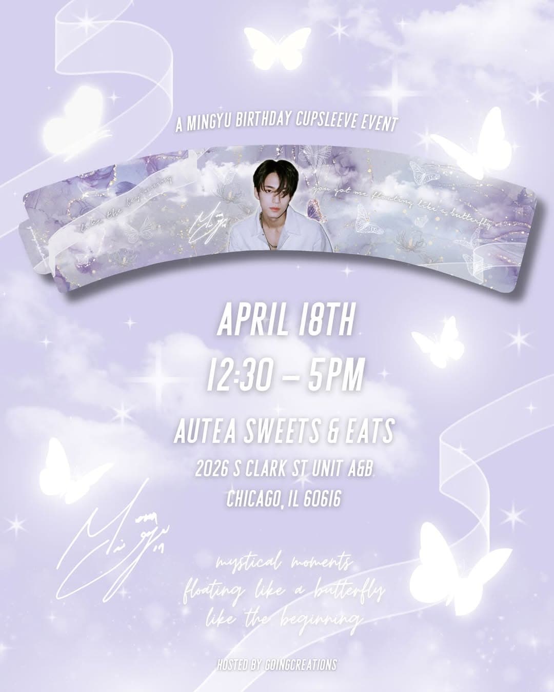 A Mingyu Birthday Cupsleeve Event - Image 1