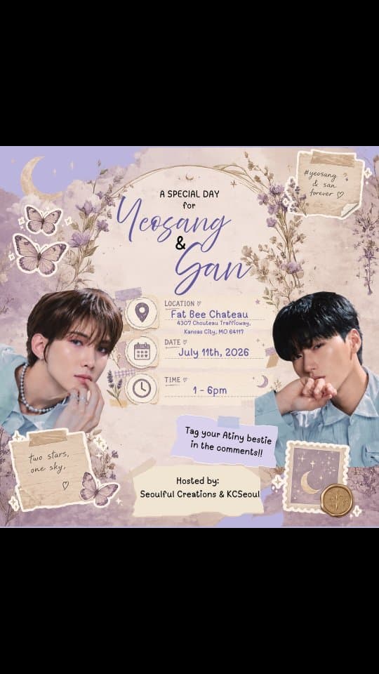 A Special Day for Yeosang & San Cupsleeve Event