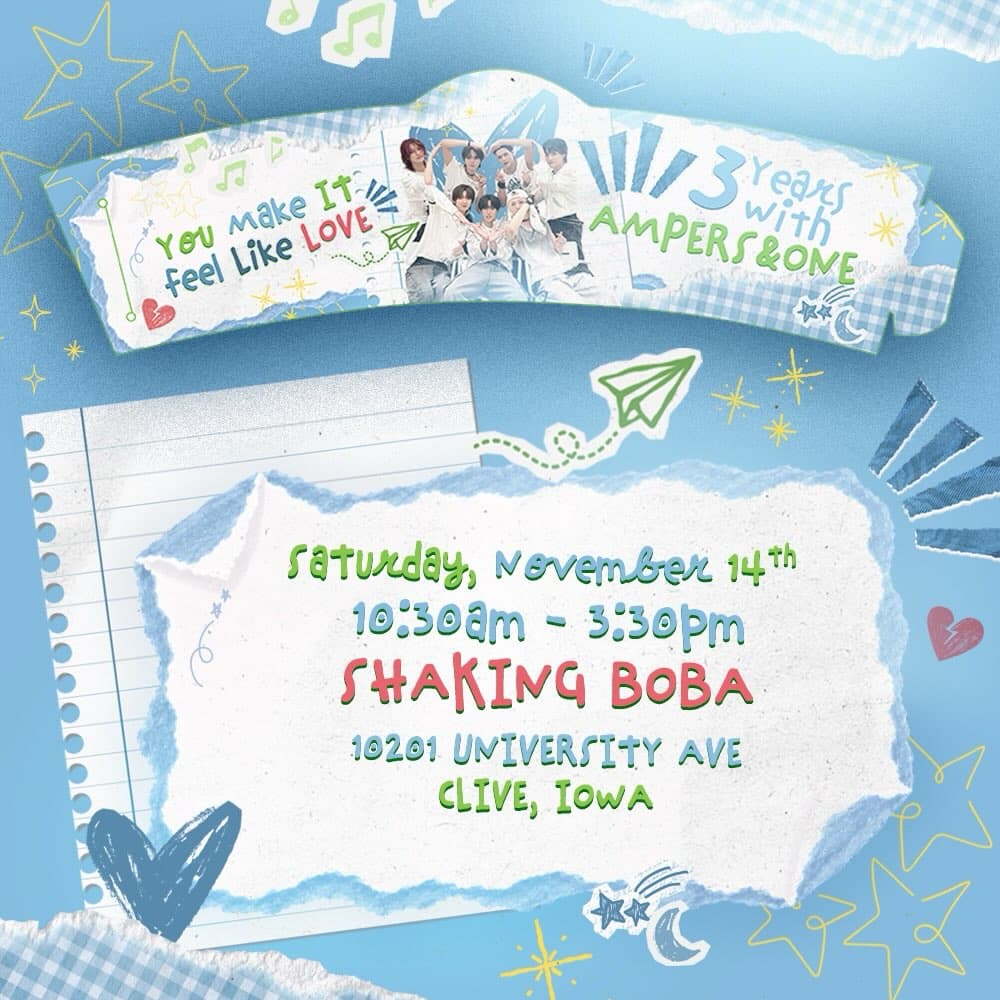 Ampers&One 3rd Anniversary Cupsleeve - Image 1