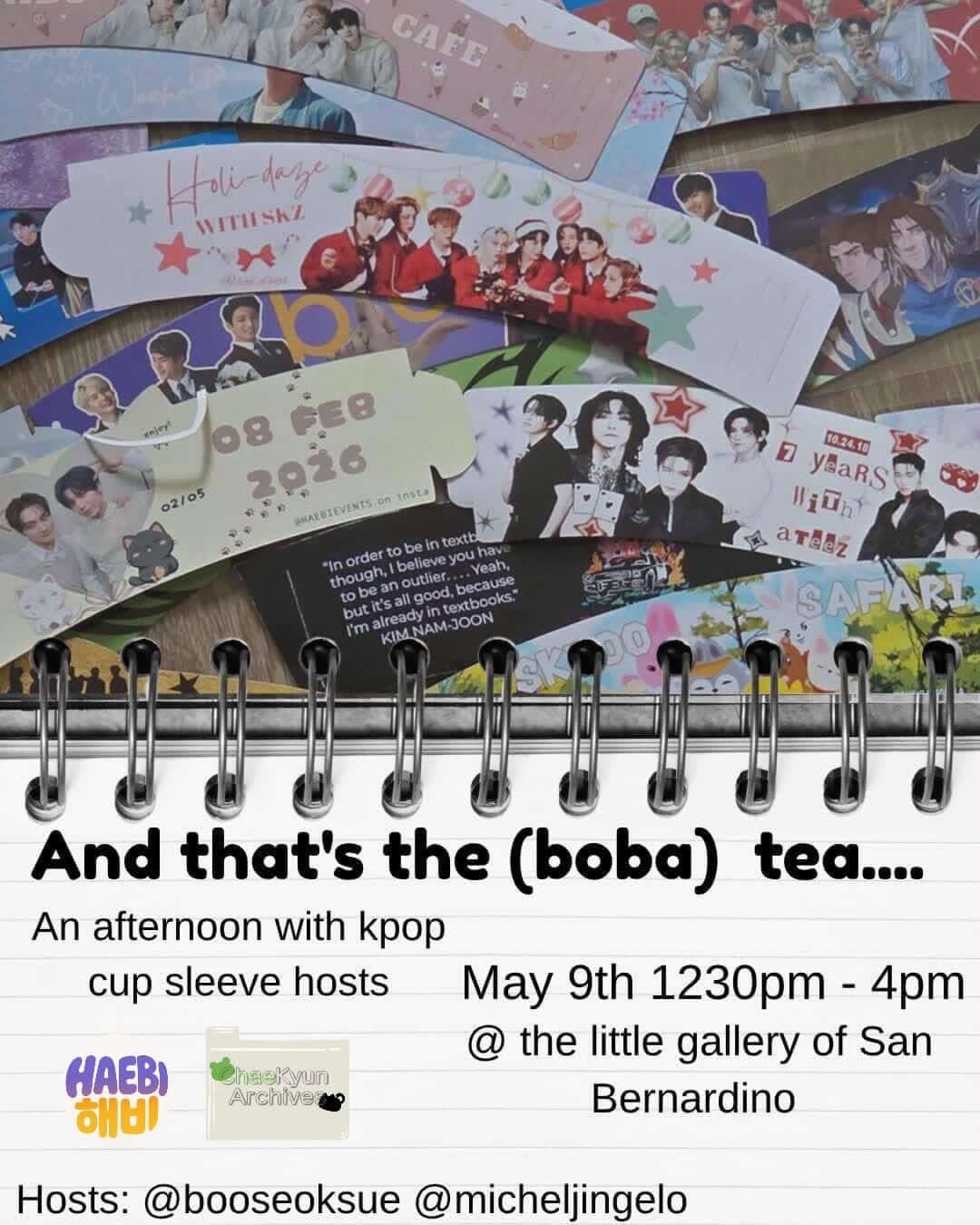And that’s on the (boba) tea… - Image 1
