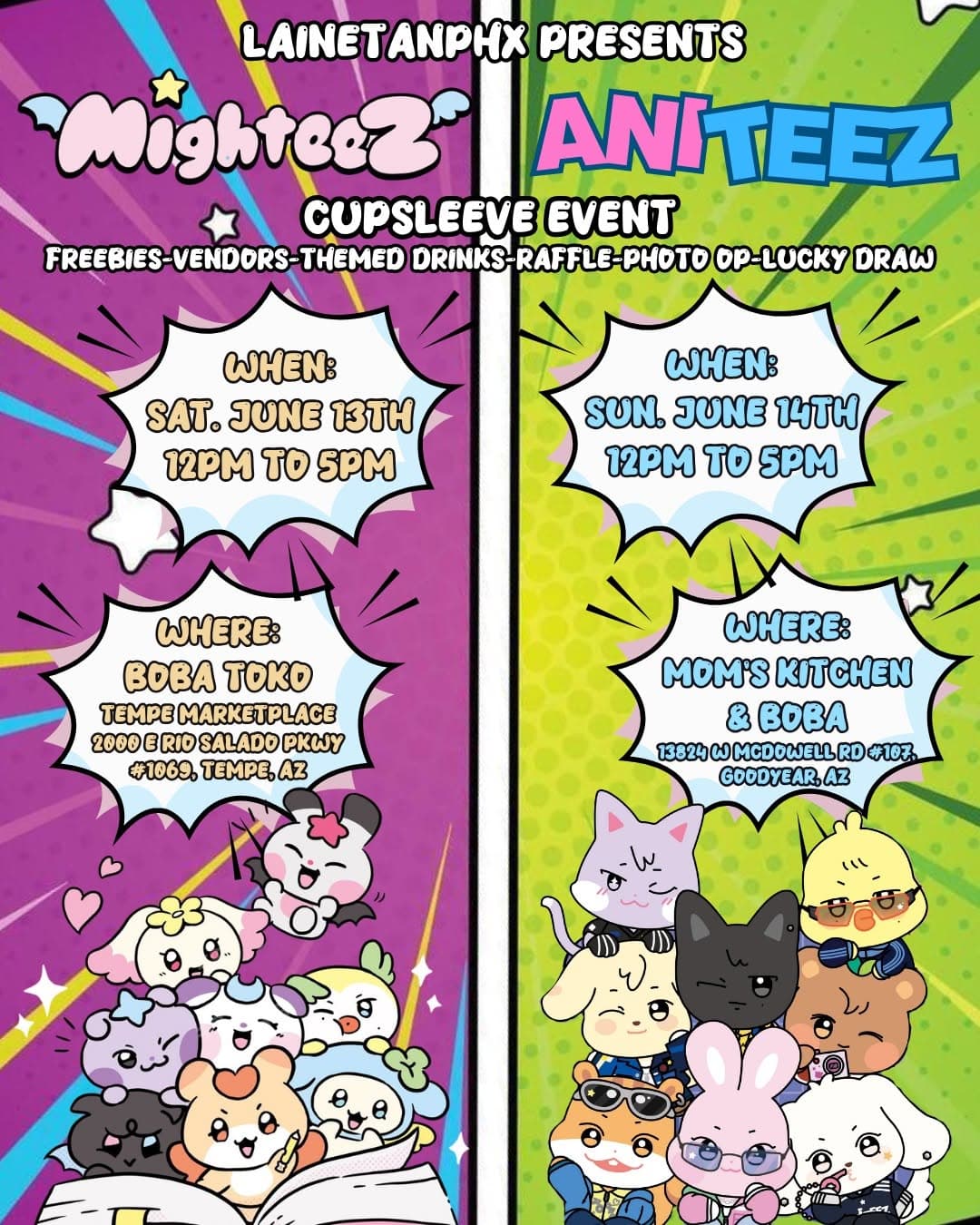 Aniteez Cupsleeve Event