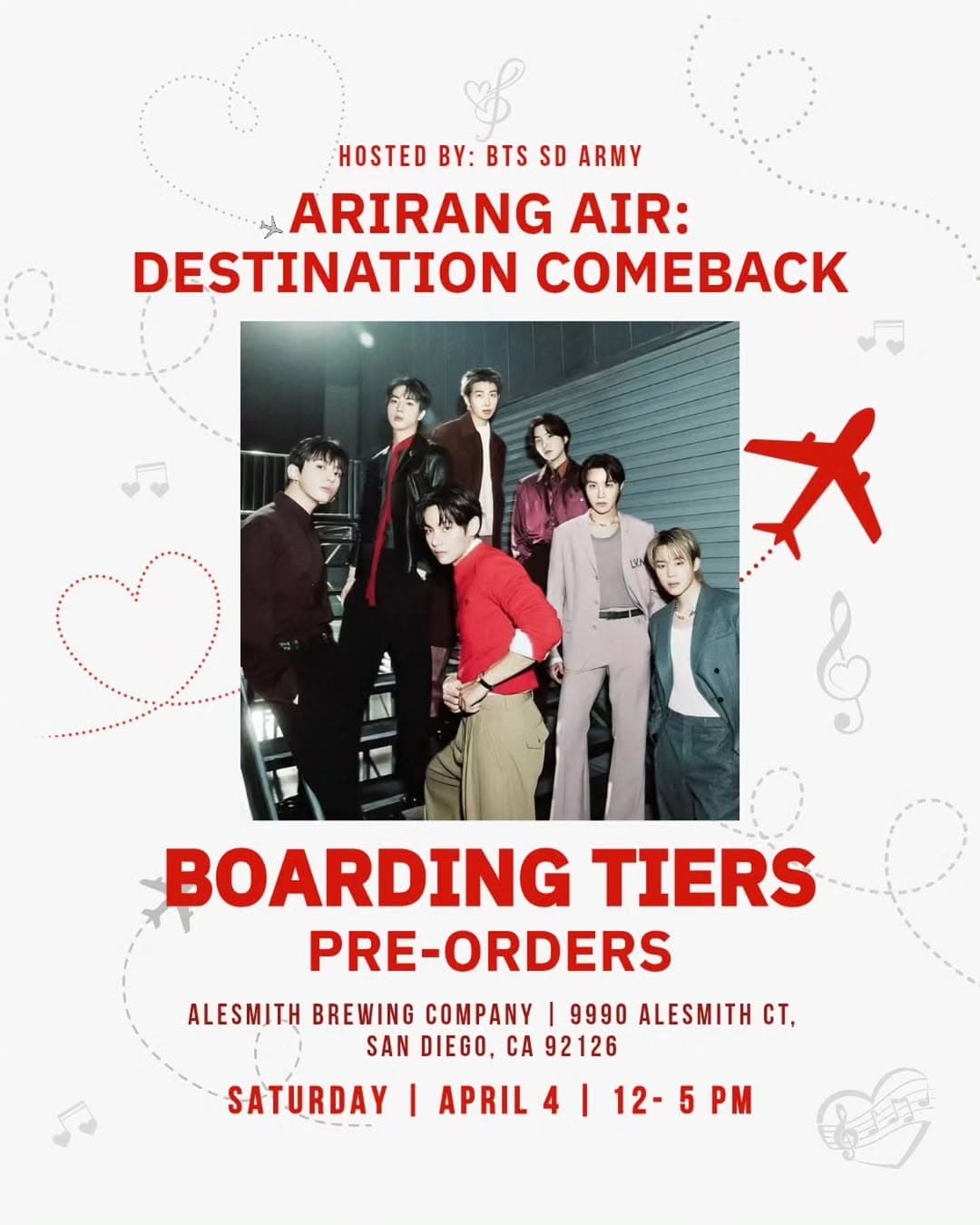 ARIRANG AIR: DESTINATION COMEBACK - Image 1