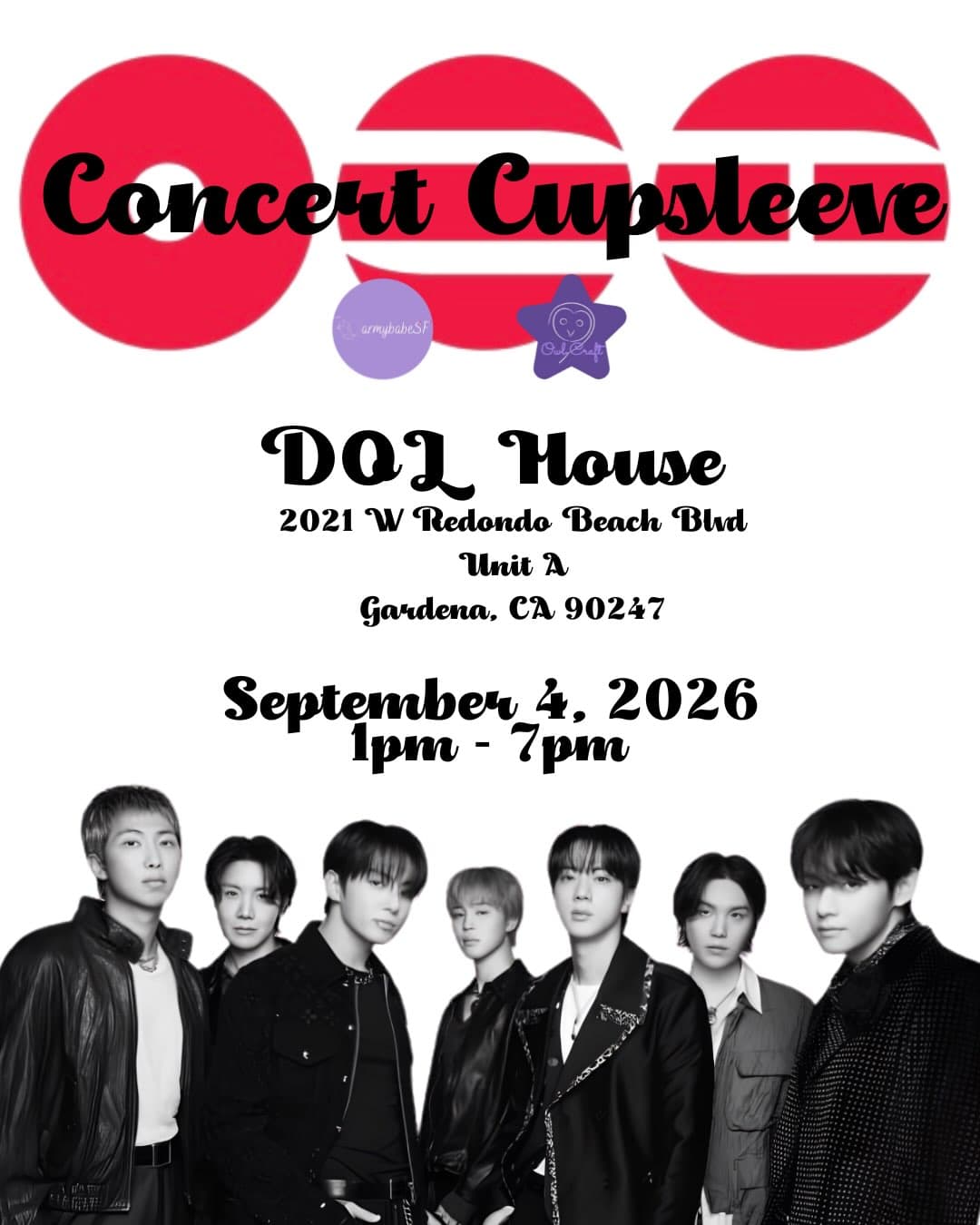 Arirang Concert Cupsleeve