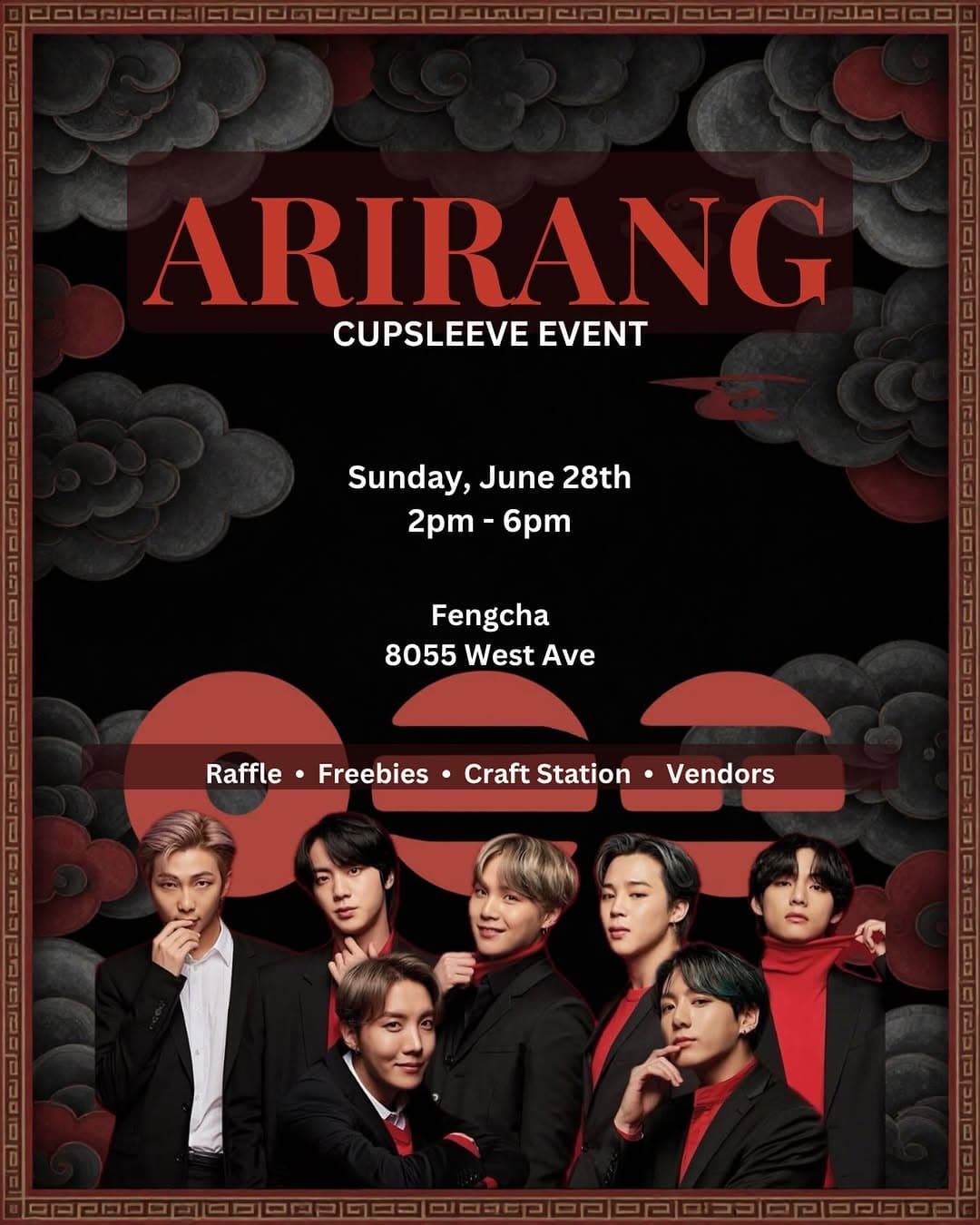 ARIRANG Cupsleeve Event