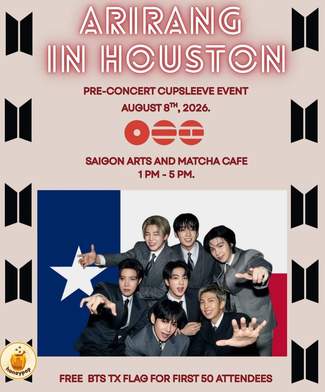 ARIRANG IN HOUSTON PRE-CONCERT CUPSLEEVE EVENT - Image 2