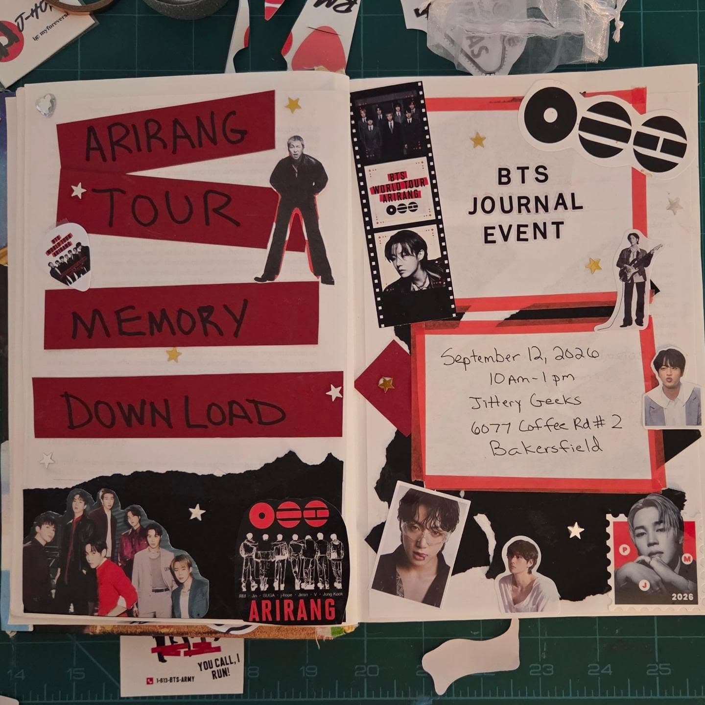 Arirang Memory Download Journal Event