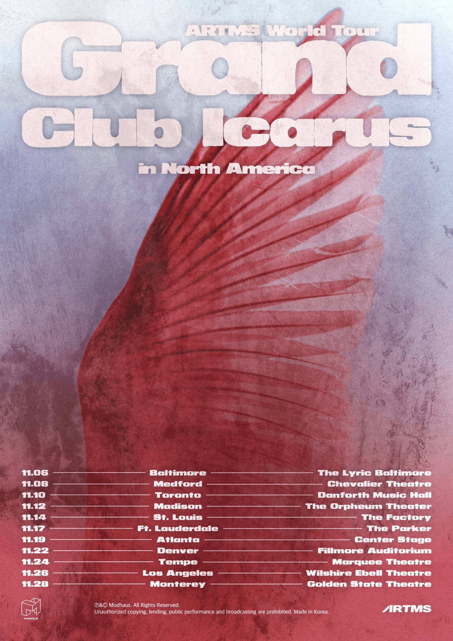 ARTMS World Tour: MONTEREY, CA - Cover image