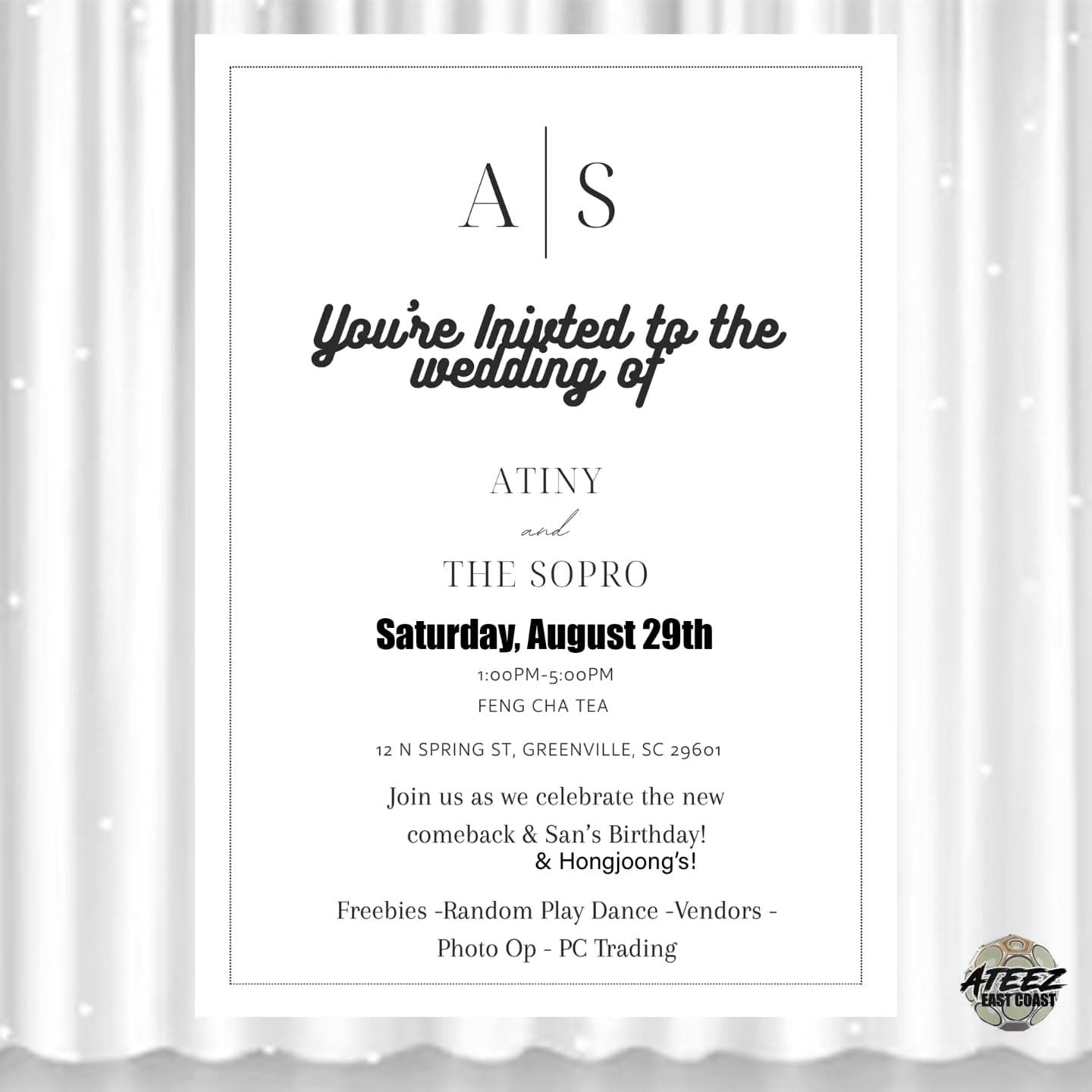 A|S ATEEZ fan event