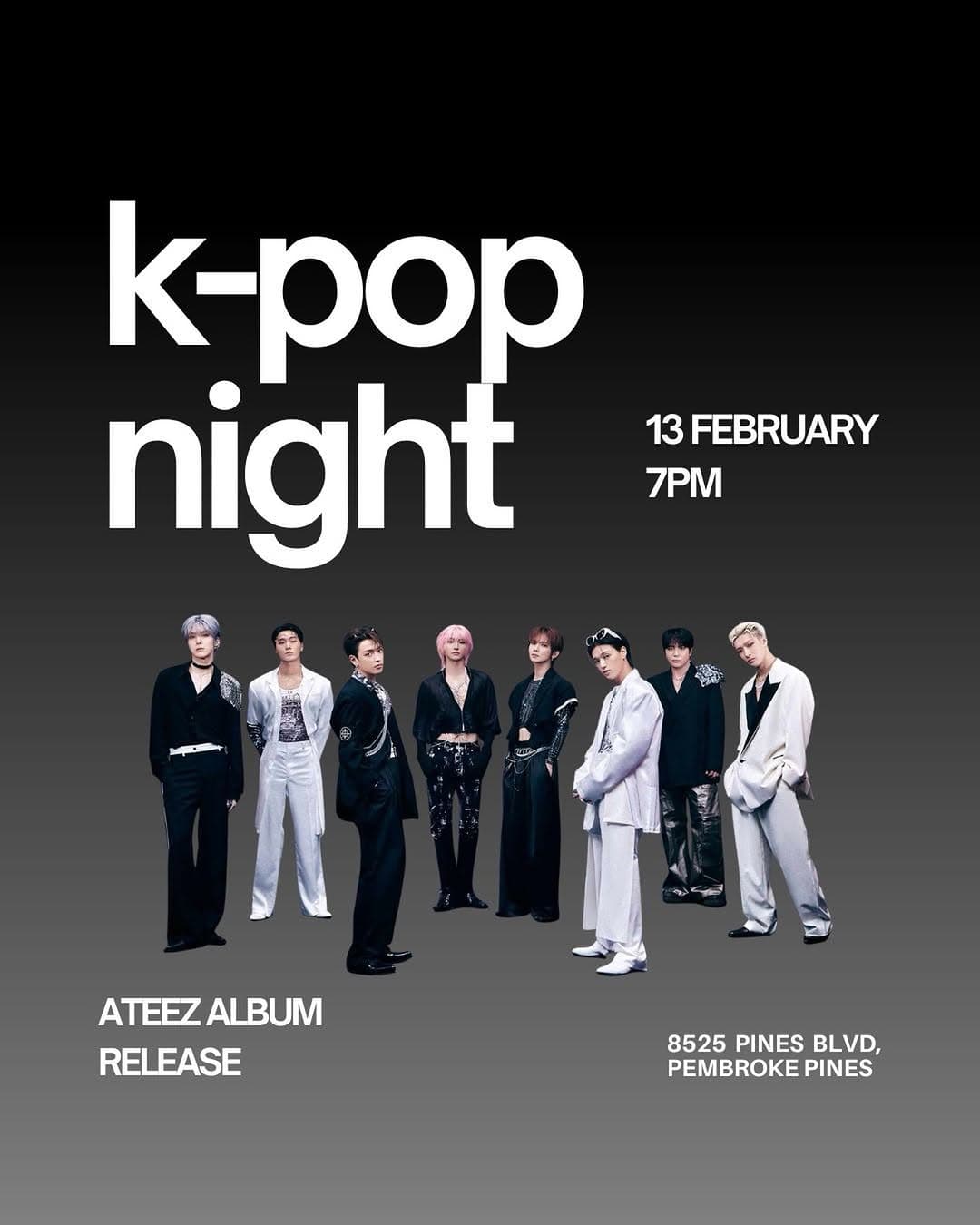 ATEEZ Album Release K-Pop Party - Cover image