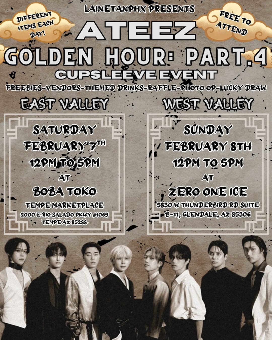 ATEEZ Cupsleeve Event | Glendale, AZ - Image 1
