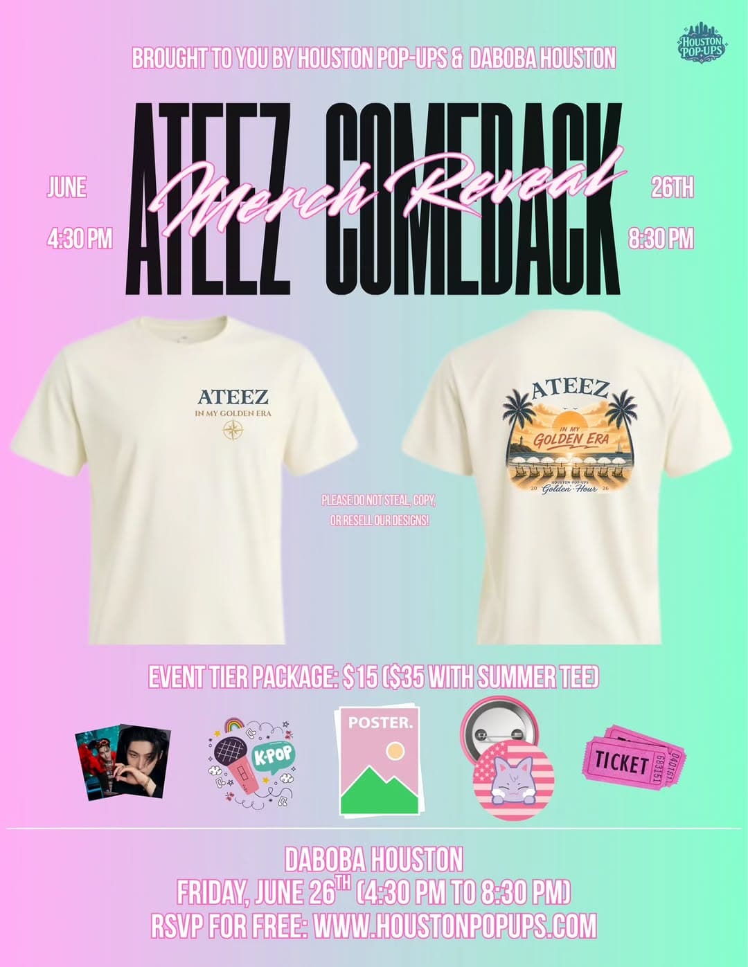 ATEEZ Fan Pop-Up + Listening Party K-Pop Fan Event - Image 3