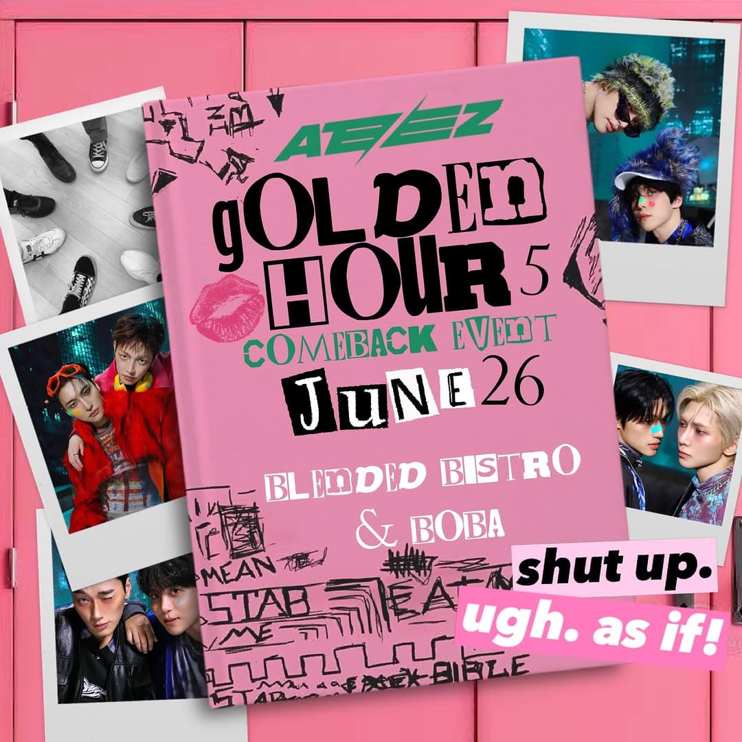 ATEEZ Golden Hour 5 Comeback Event