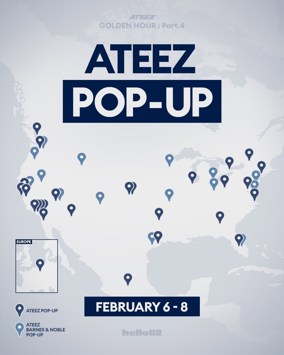 Ateez Golden Hour: Part 4 Pop-Up - Image 1