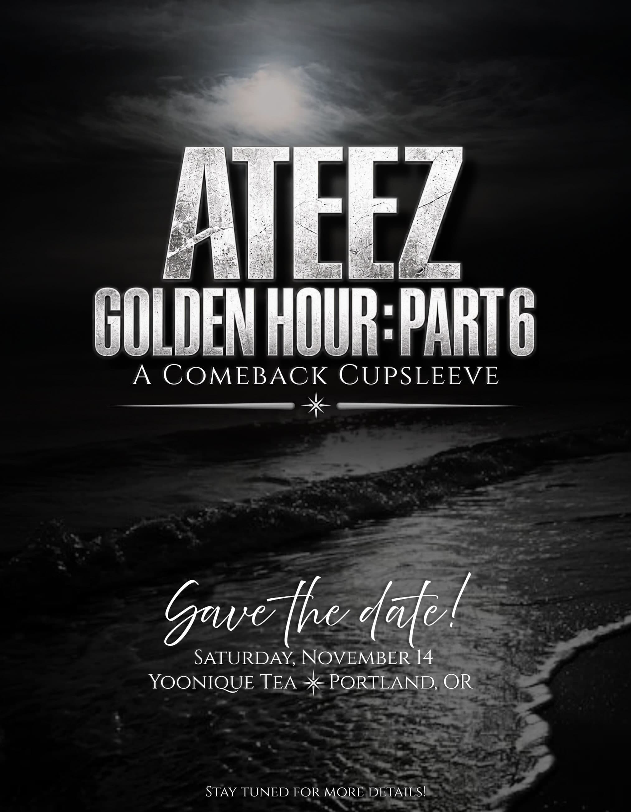 ATEEZ Golden Hour: Part 6 A Comeback Cupsleeve