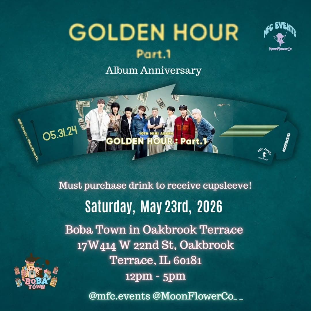 ATEEZ Golden Hour Pt. 1 Anniversary Celebration
