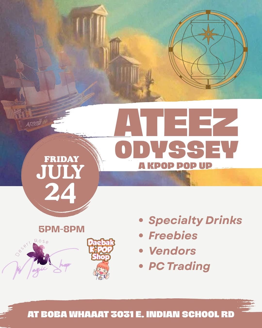 Ateez Oddysey - A Kpop Pop Up