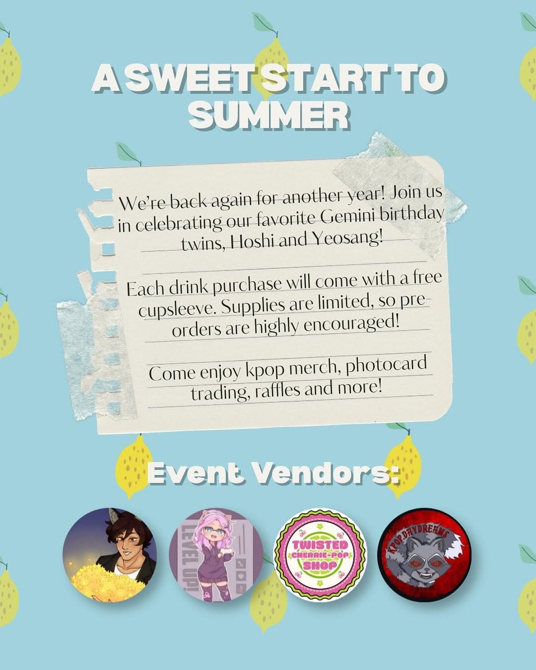ATEEZ & SEVENTEEN Cupsleeve Event - Image 2