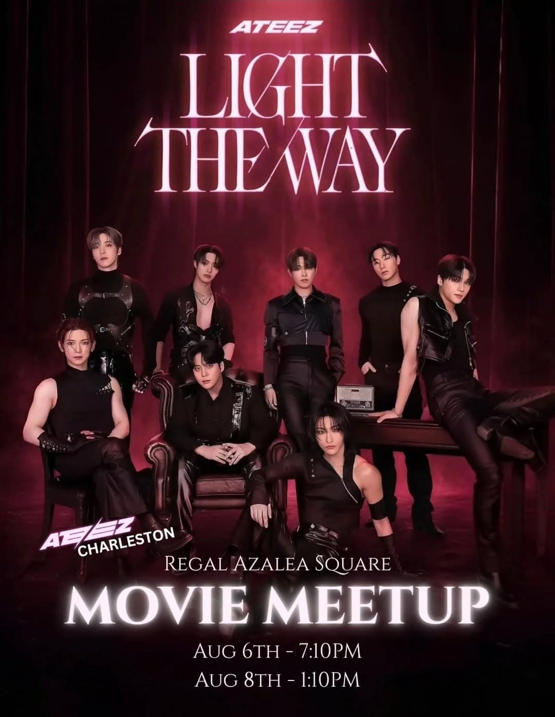 ATEEZ MOVIE MEETUP AUG 6 & 8