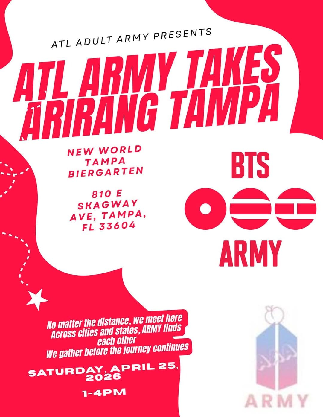 ATL ARMY TAKES ARIRANG TAMPA - Cover image