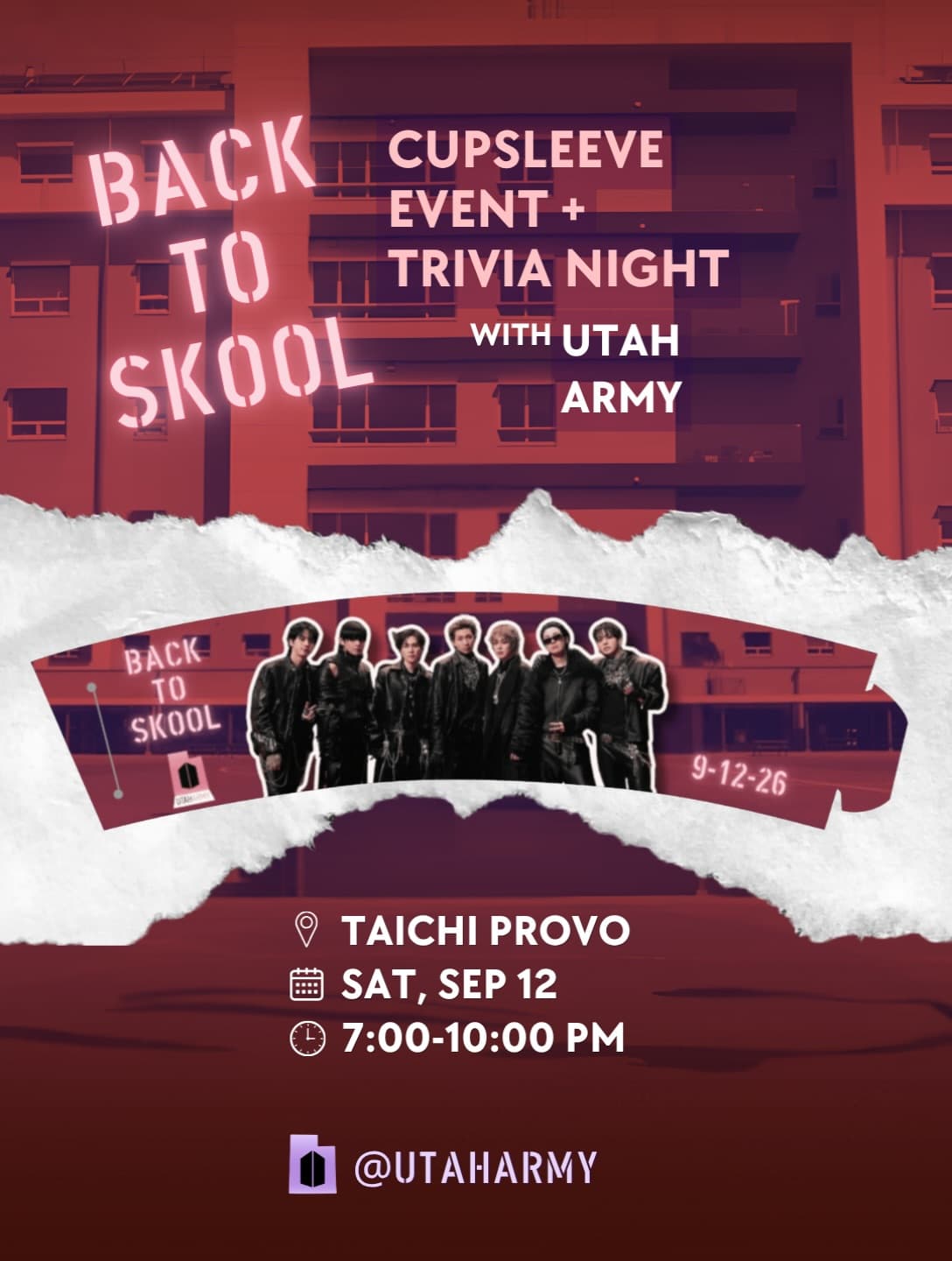 Back To Skool Cupsleeve Event & Trivia Night