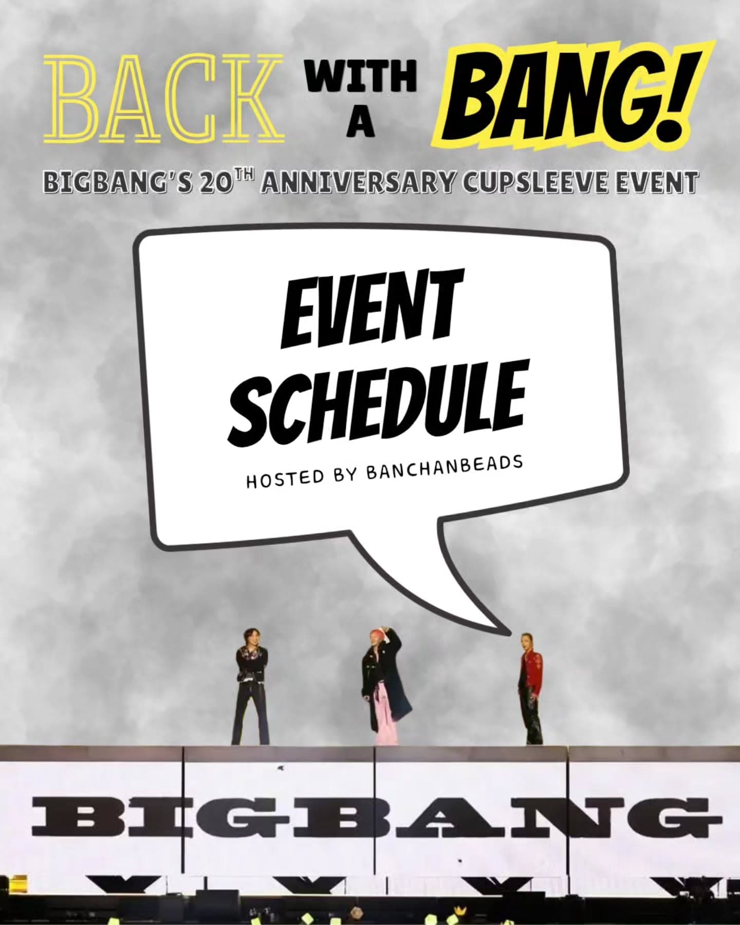 'BACK WITH A BANG' BIGBANG Cupsleeve Event - Image 6