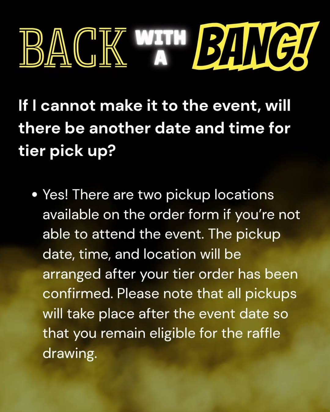'BACK WITH A BANG' BIGBANG Cupsleeve Event - Image 3
