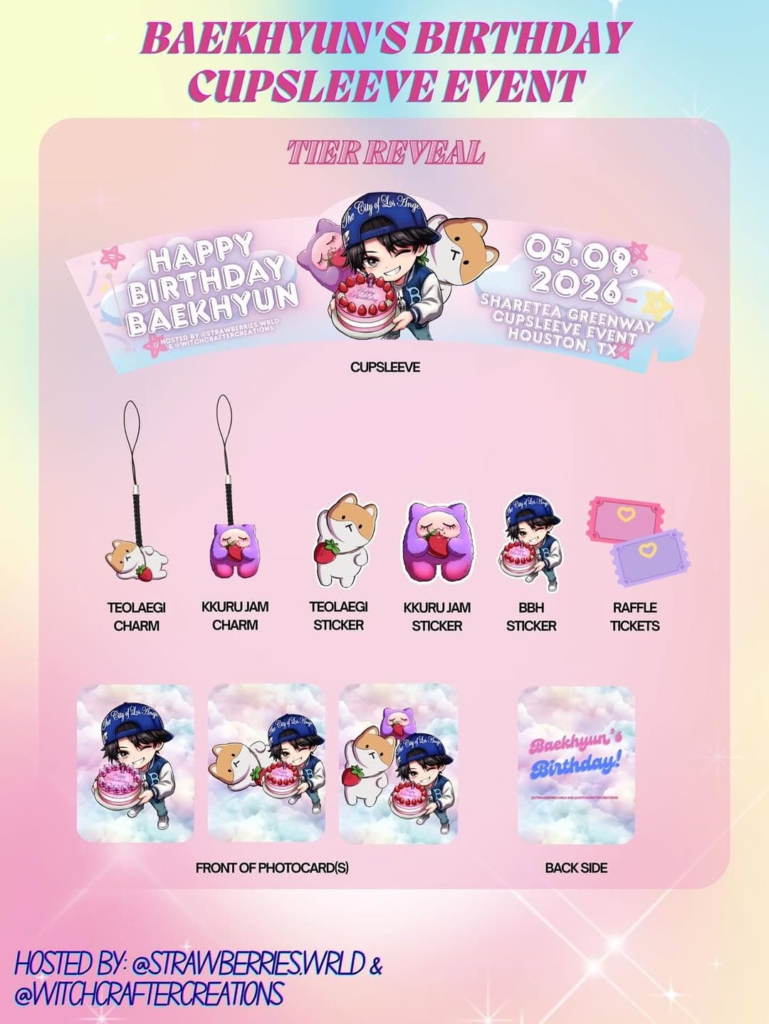 Baekhyun's Birthday Cupsleeve Event - Image 2