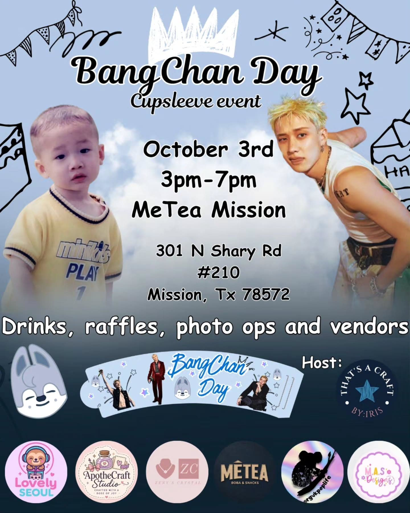 Bang Chan Day Cupsleeve Event