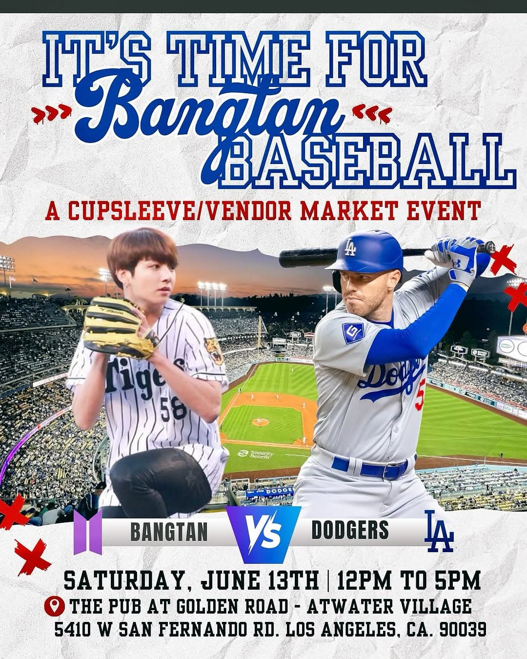 Bangtan Baseball Cupsleeve/Market