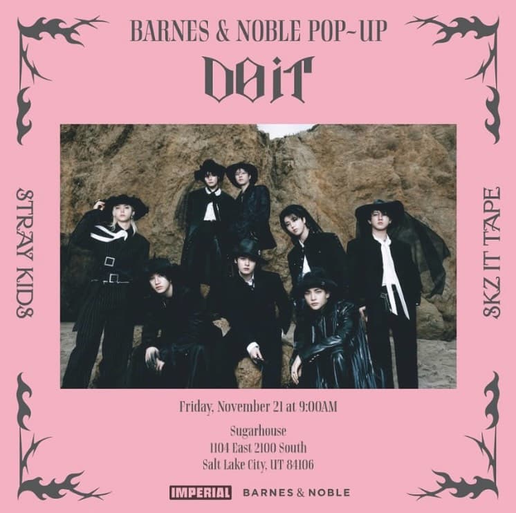 BARNES & NOBLE POP-UP SKZ DO IT - Cover image
