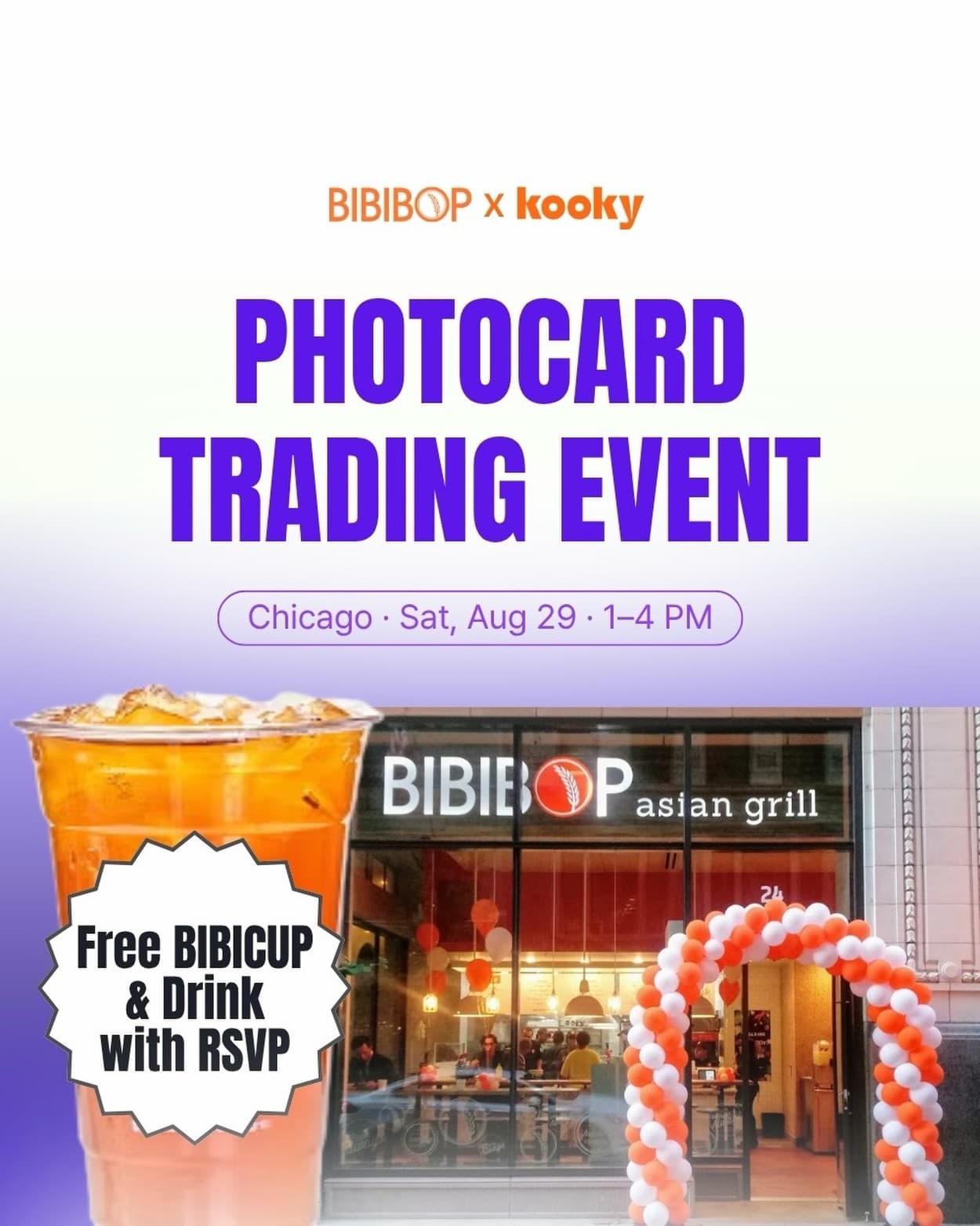 BIBIBOP x kooky Photocard Trading Event