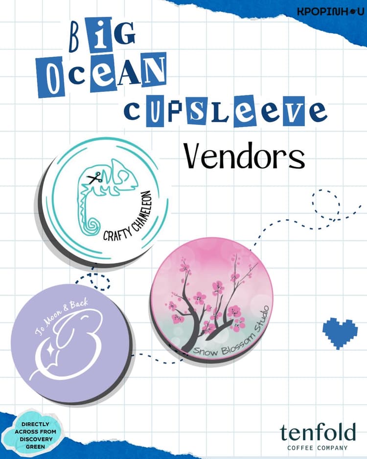 BIG OCEAN Cupsleeve Event – Houston, October 10, 2026 | Kpop Tracker