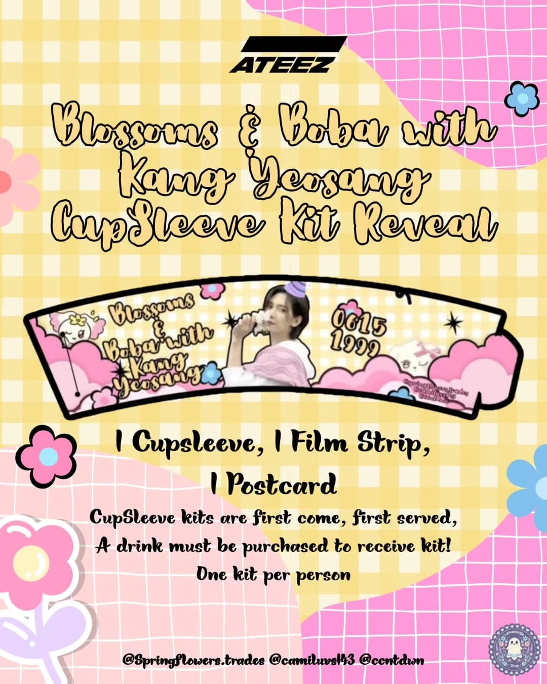 Blossoms & Boba for Kang Yeosang - Image 5