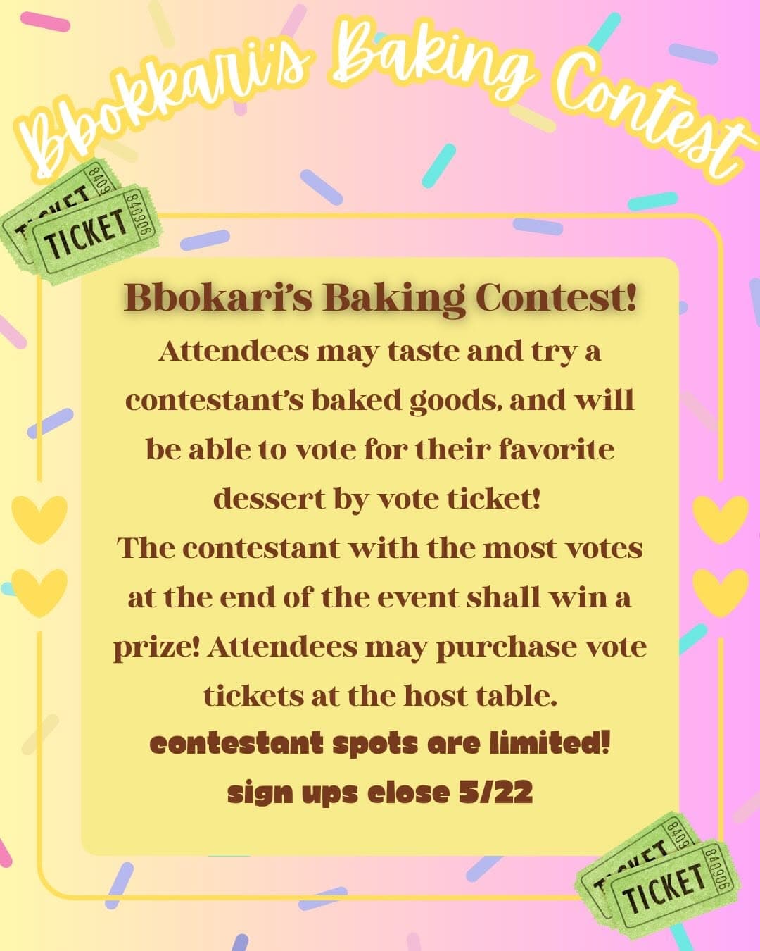 Bokkari Bake Sale - Image 4