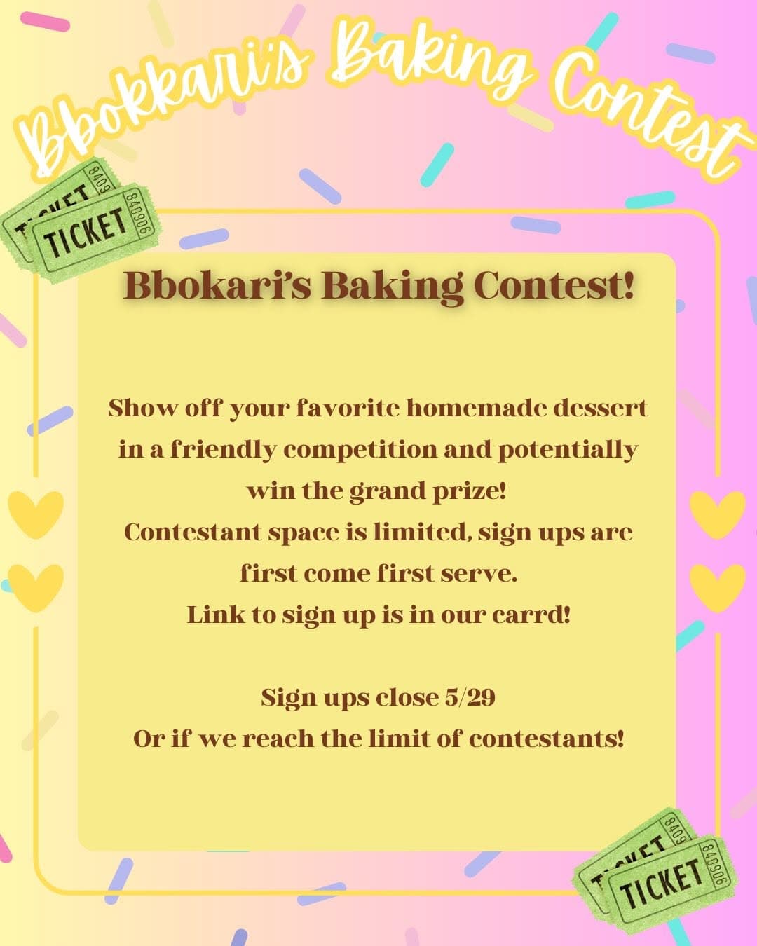 Bokkari Bake Sale - Image 7